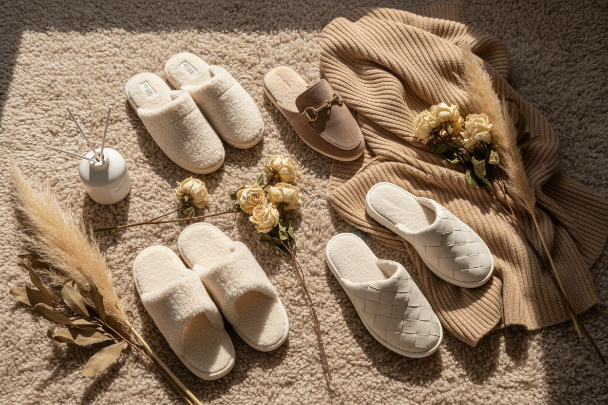 Chaussons ou pantoufles : comment choisir le bon confort à la maison?