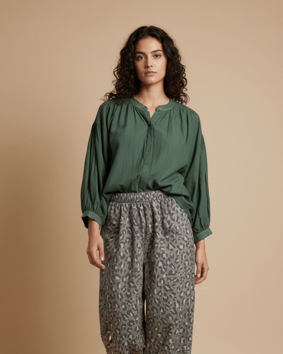 Blouse Adriana KAKI - W STUDIO Top