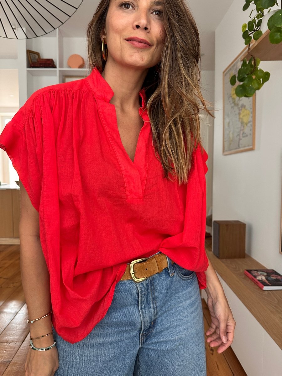 Blouse Nadege CORAIL - W STUDIO Top