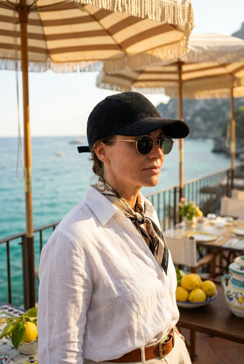 CASQUETTE MIRNA NOIR - VIMODA Chapeau