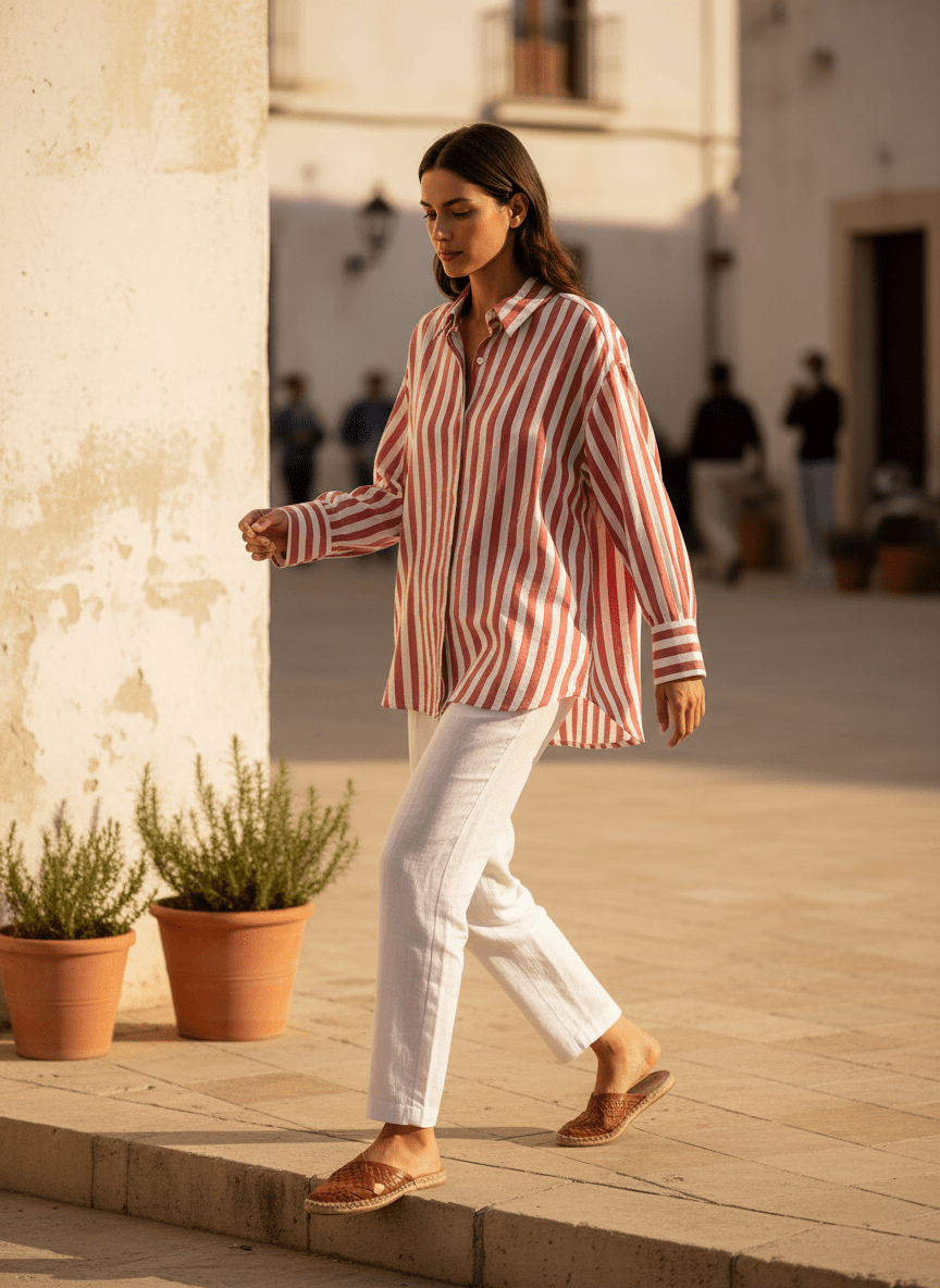 Chemise Alinne TERRACOTA - W STUDIO Top