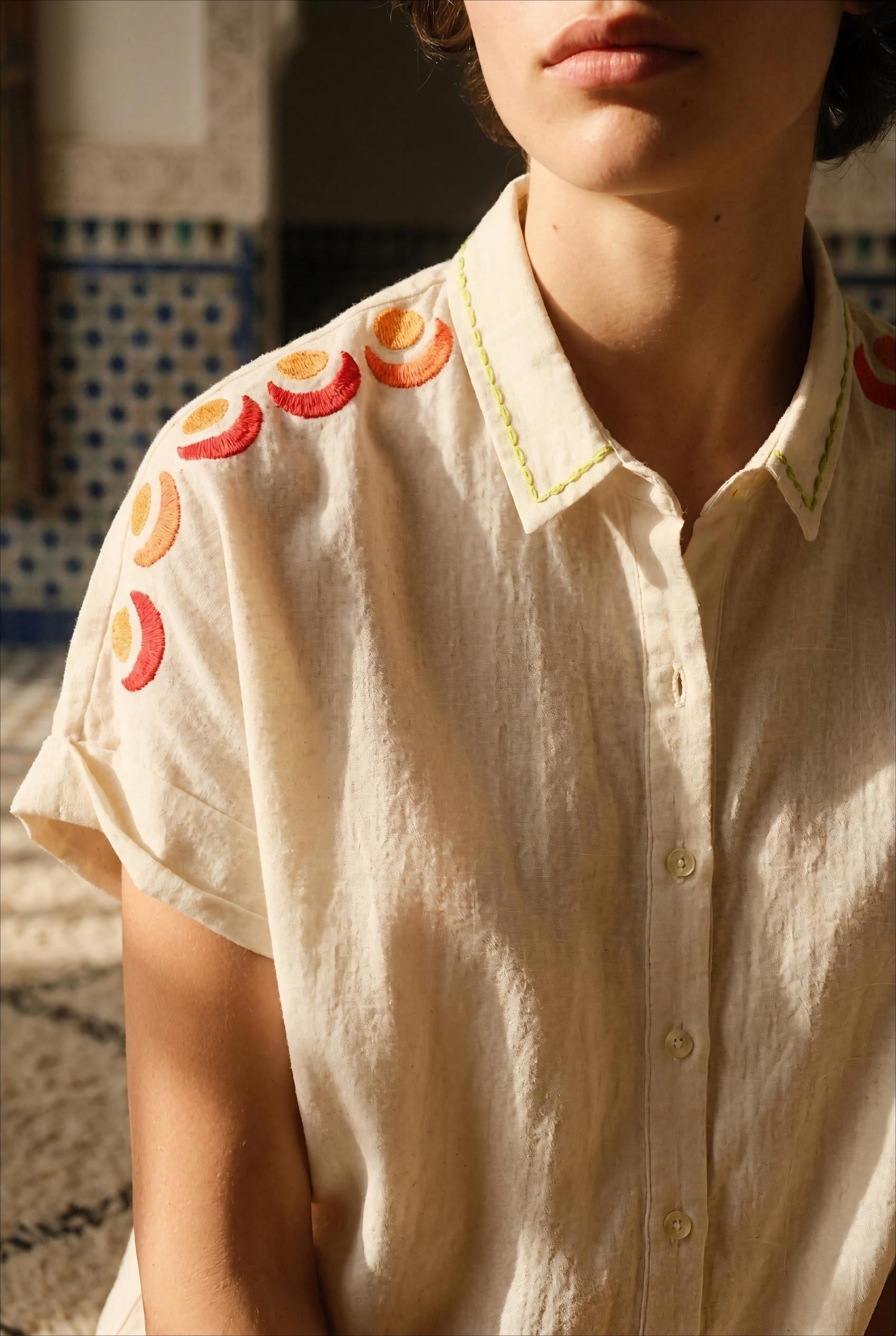CHEMISE CALICE - ORFEO TOP