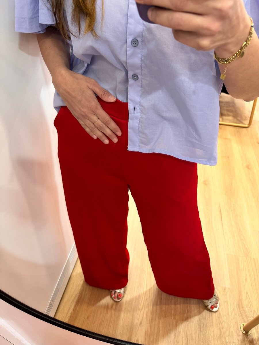 Pantalon Deniso ROUGE - ATELIER EVENE Pantalon