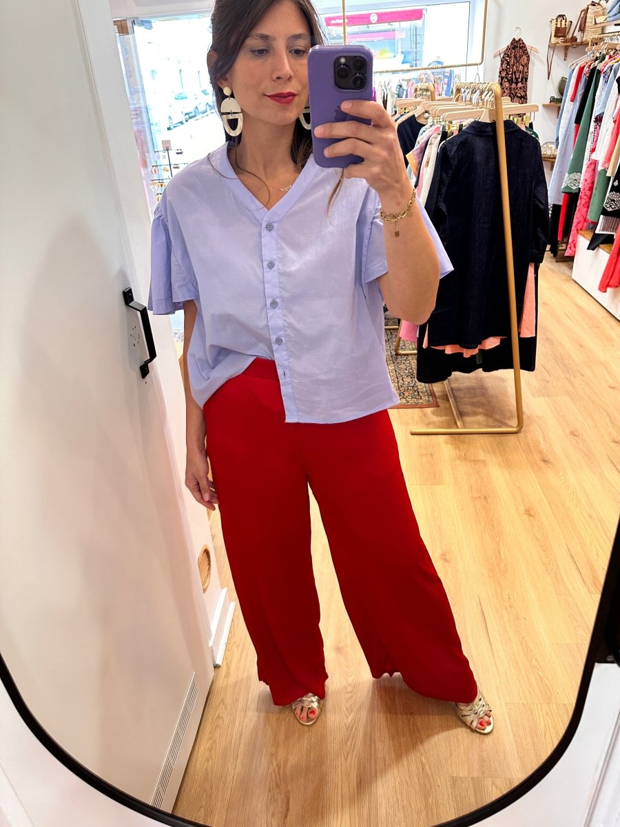 Pantalon Deniso ROUGE - ATELIER EVENE Pantalon