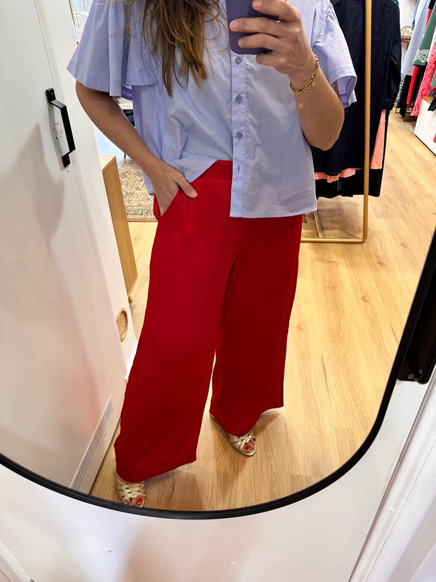 Pantalon Deniso ROUGE - ATELIER EVENE Pantalon