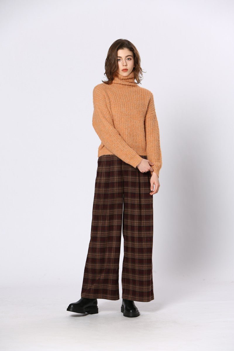 Pantalon Inaya WINE - SEEUSOON Pantalon