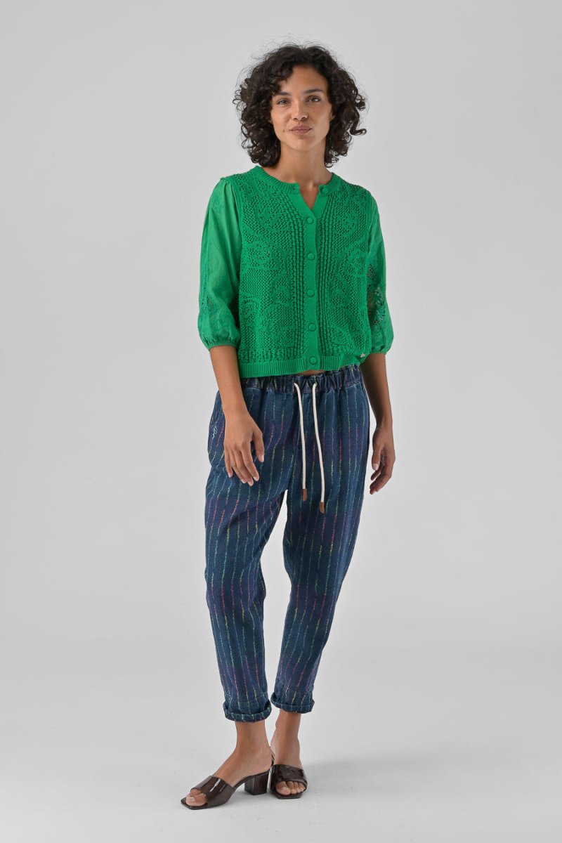 PANTALON LOLA BLEU - ORFEO PANTALON