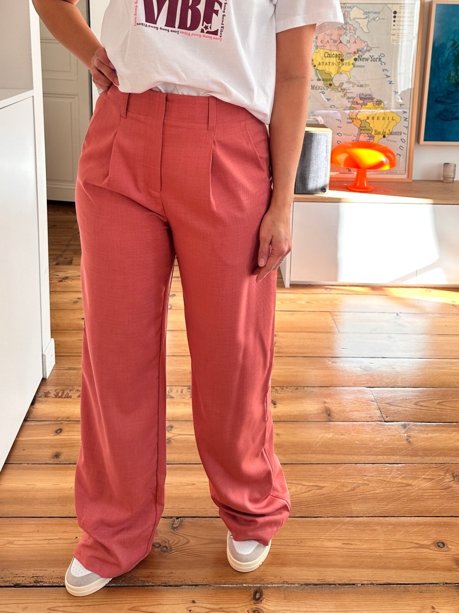 pantalon Polimo VIEUX ROSE - LA PETITE ETOILE Pantalon