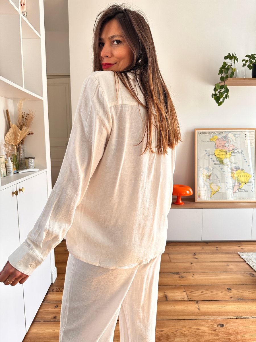 Pantalon Priska IVOIRE - LA PETITE ETOILE Pantalon