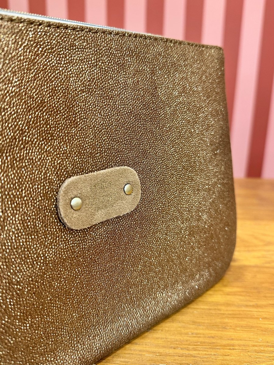 POCH GM AR5 BRONZE - MILA LOUISE POCHETTE