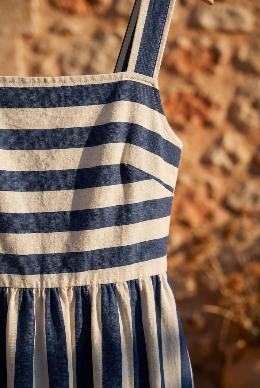 ROBE COLETTE BLEU - OPULLENCE Robe