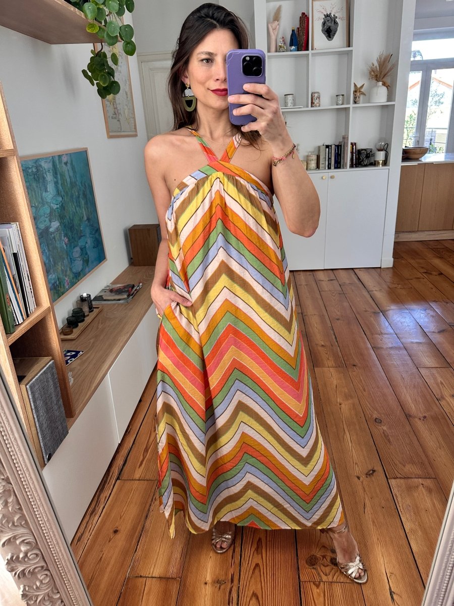 Robe Corinne MULTICO - THE KORNER Robe