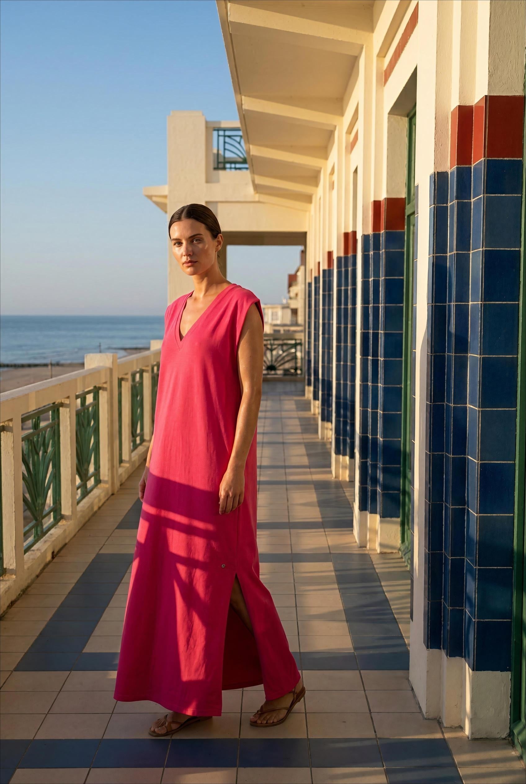 ROBE EVALUNA ROSE - ADORE Robe