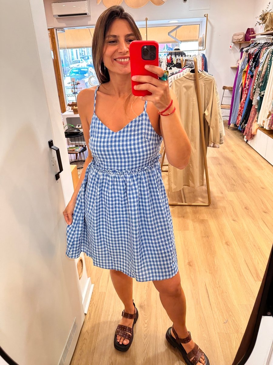 Robe Romane BLEU - ATELIER EVENE Robe