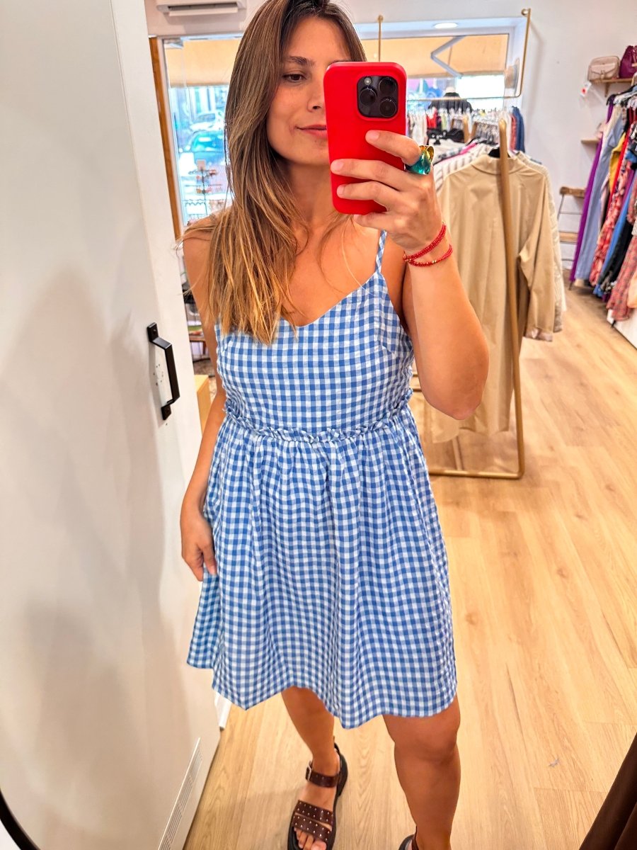 Robe Romane BLEU - ATELIER EVENE Robe
