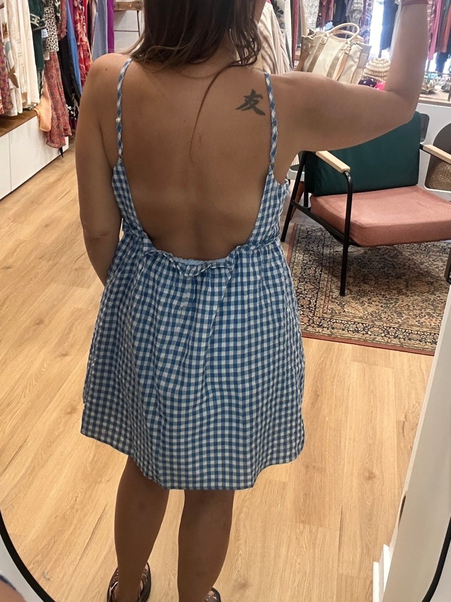 Robe Romane BLEU - ATELIER EVENE Robe
