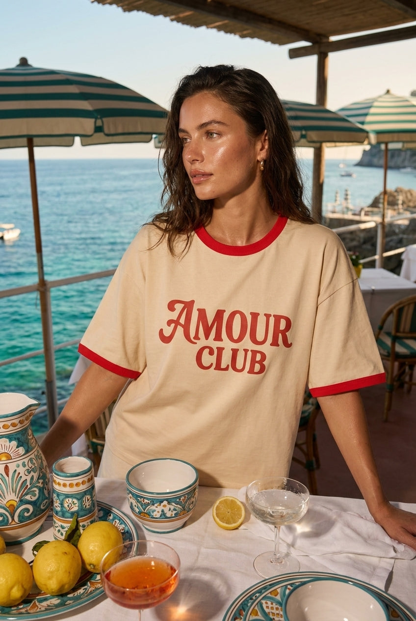 T-SHIRT AMOUR - ATELIER EVENE Top