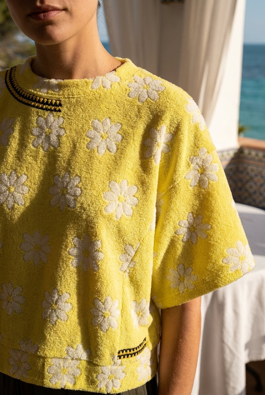 TSHIRT ADELIO JAUNE - ADORE Top