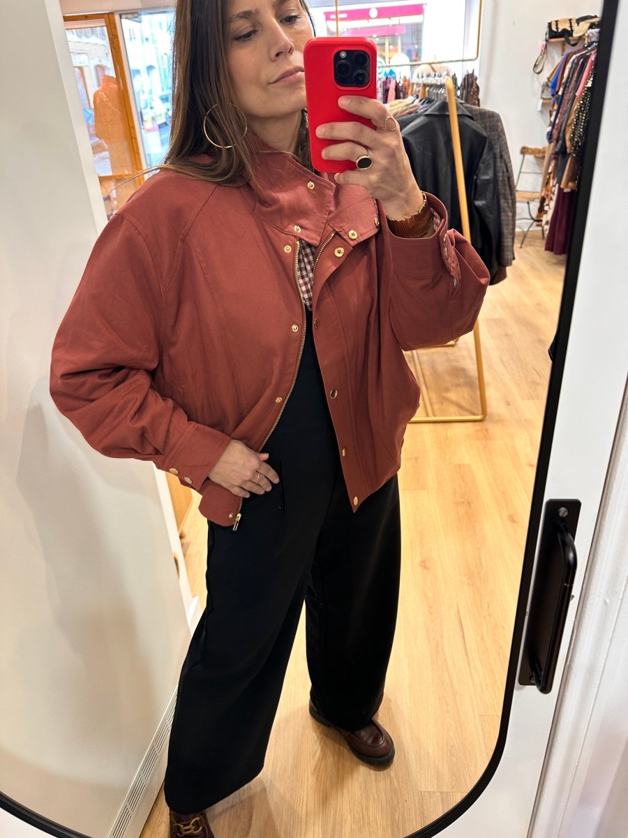 VESTE VILAY TERRACOTTA - LA PETITE ETOILE VESTE