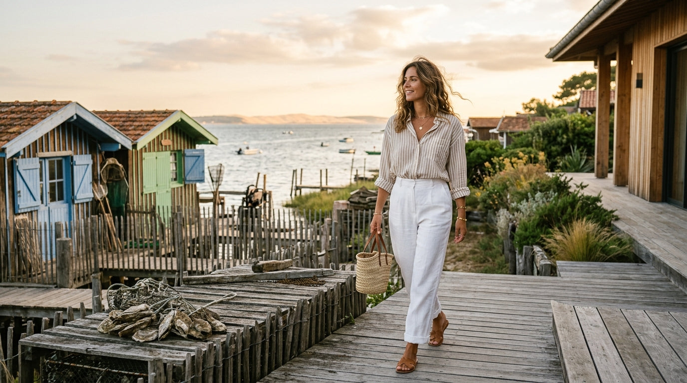 Comment porter un pantalon blanc en été sans faux pas : 5 looks faciles