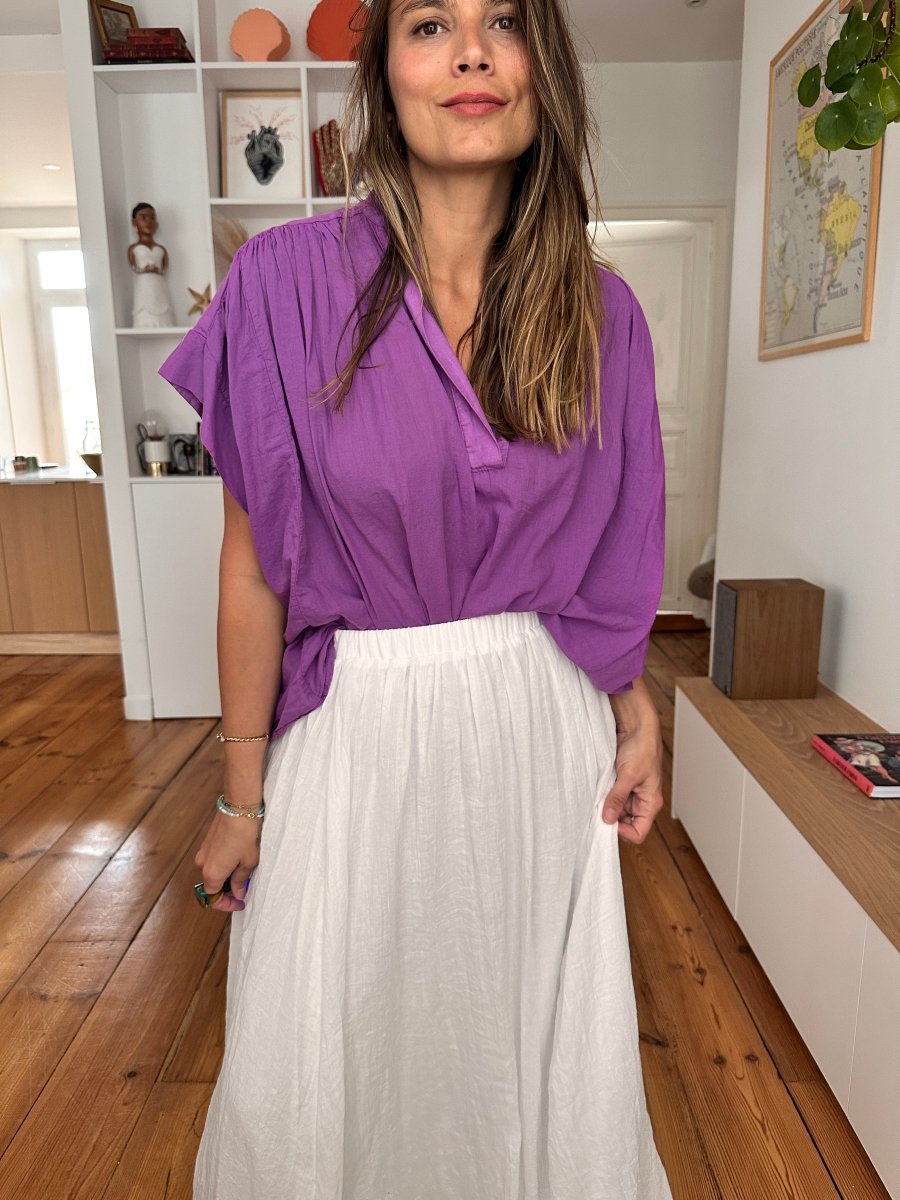 Blouse Nadege IRIS - W STUDIO Top