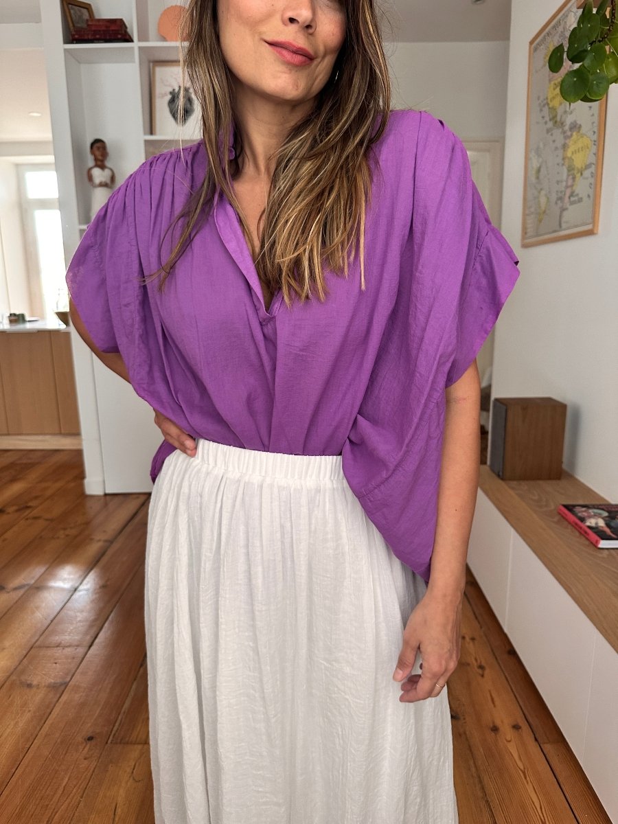 Blouse Nadege CORAIL - W STUDIO Top