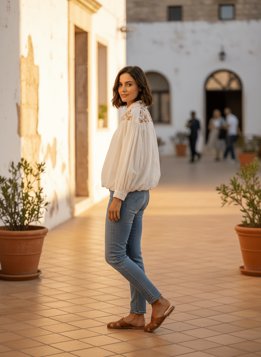 Blouse Roberta ECRU - W STUDIO Top