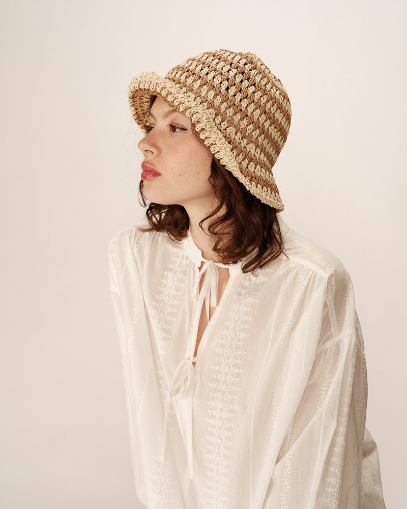 Chapeau Pepper BEIGE - GRACE ET MILA Chapeau