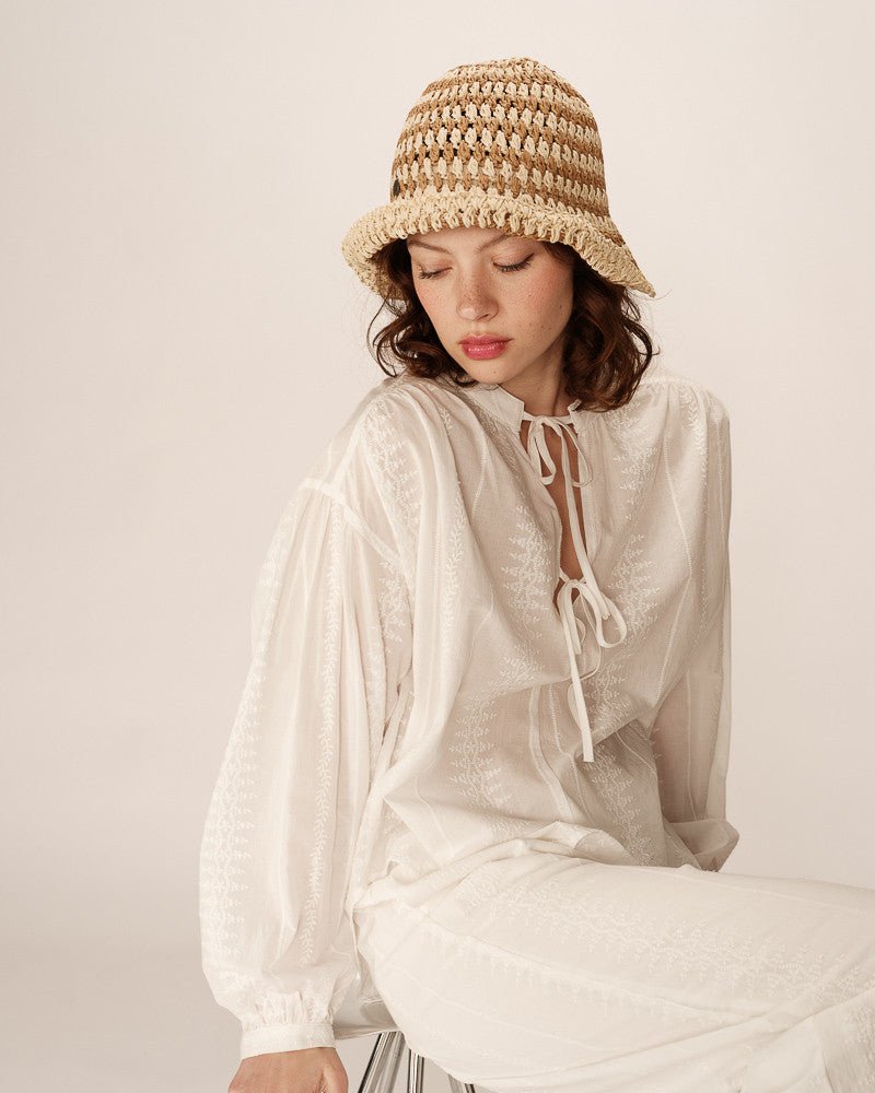 Chapeau Pepper BEIGE - GRACE ET MILA Chapeau