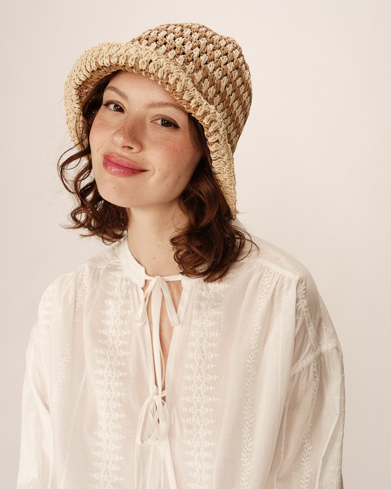 Chapeau Pepper BEIGE - GRACE ET MILA Chapeau