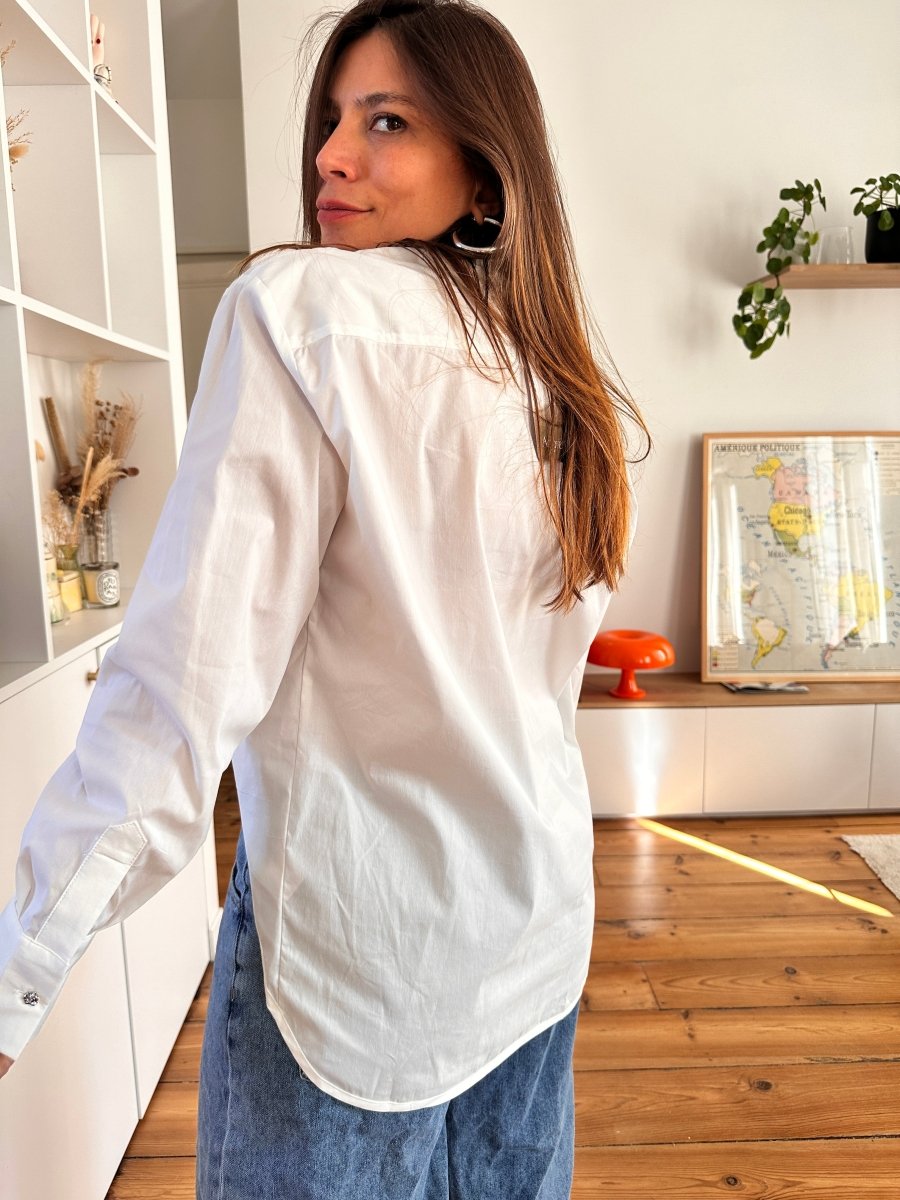 Chemise Idris BLANC - ADORE Top