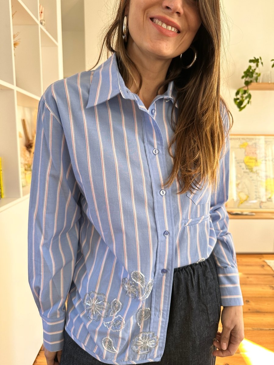 Chemise Idris BLANC - ADORE Top