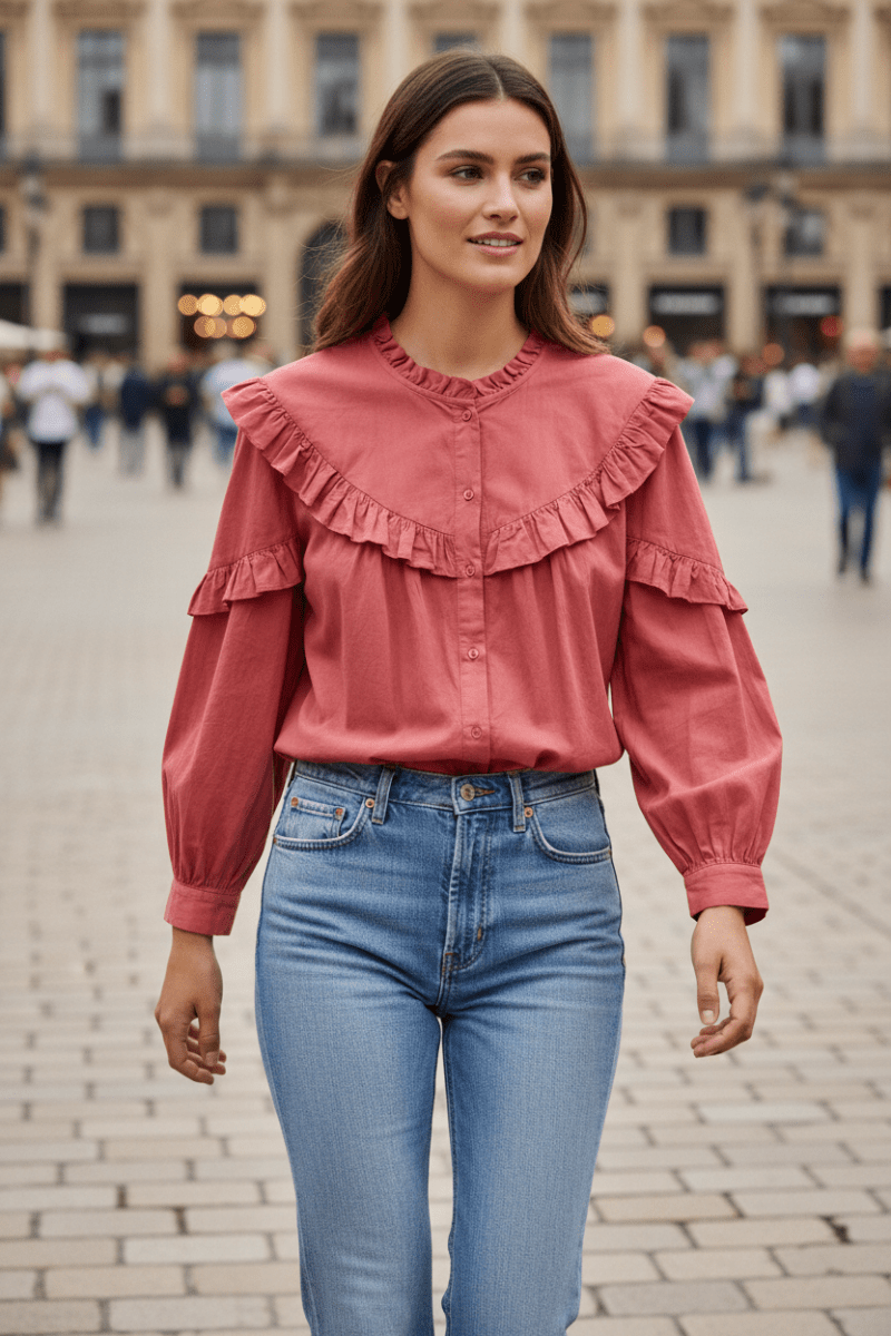 Chemise Nadja ROSE - W STUDIO Top