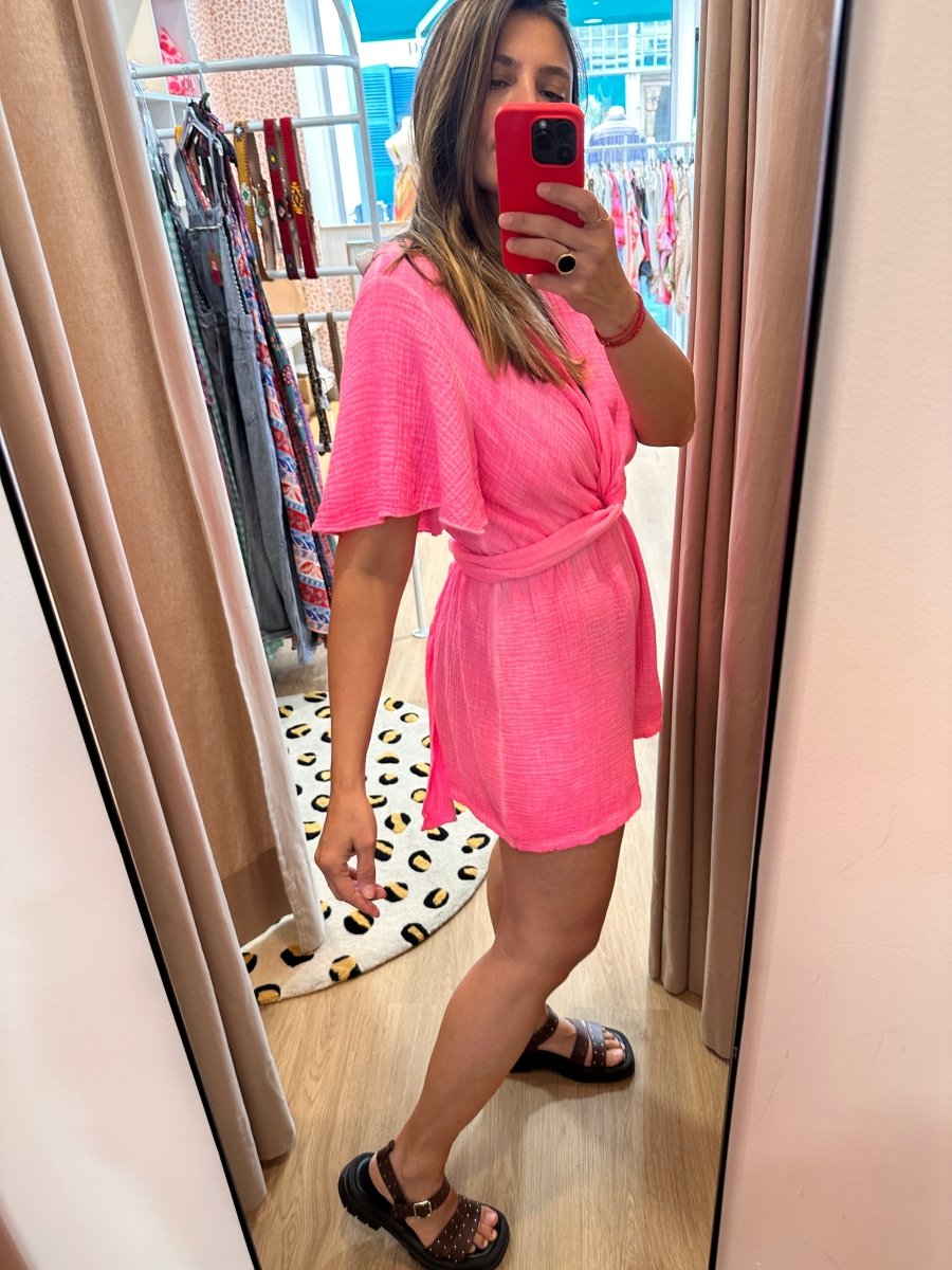 Combishort Pinny ROSE - L’ESSENTIEL Combinaison