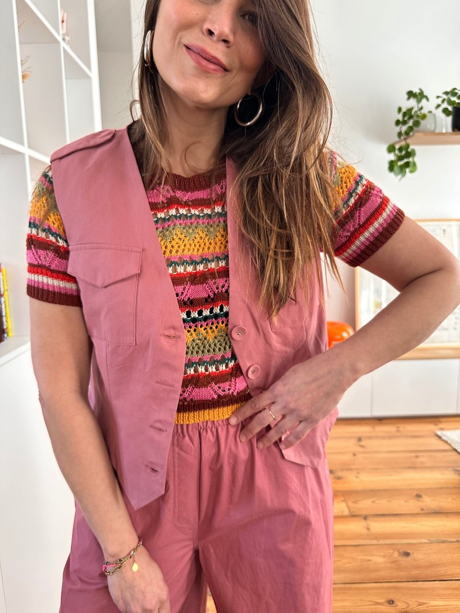 Gilet Florine PRUNE - ADORE Gilet