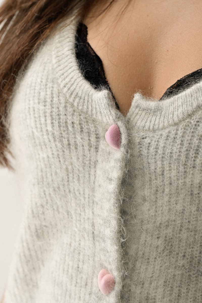 GILET ORIANE GRIS - ORFEO GILET