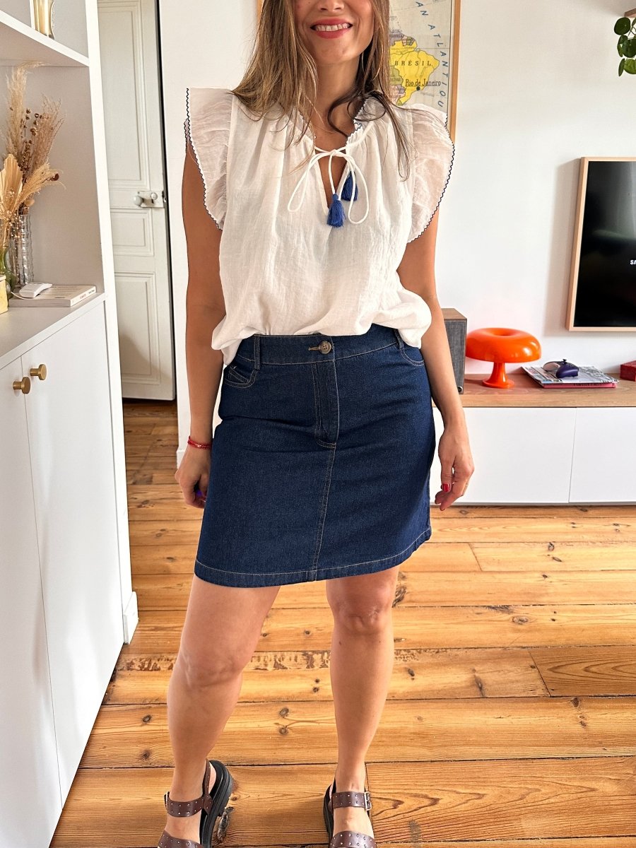 Jupe Mathilde JEANS - YCOO Jupe
