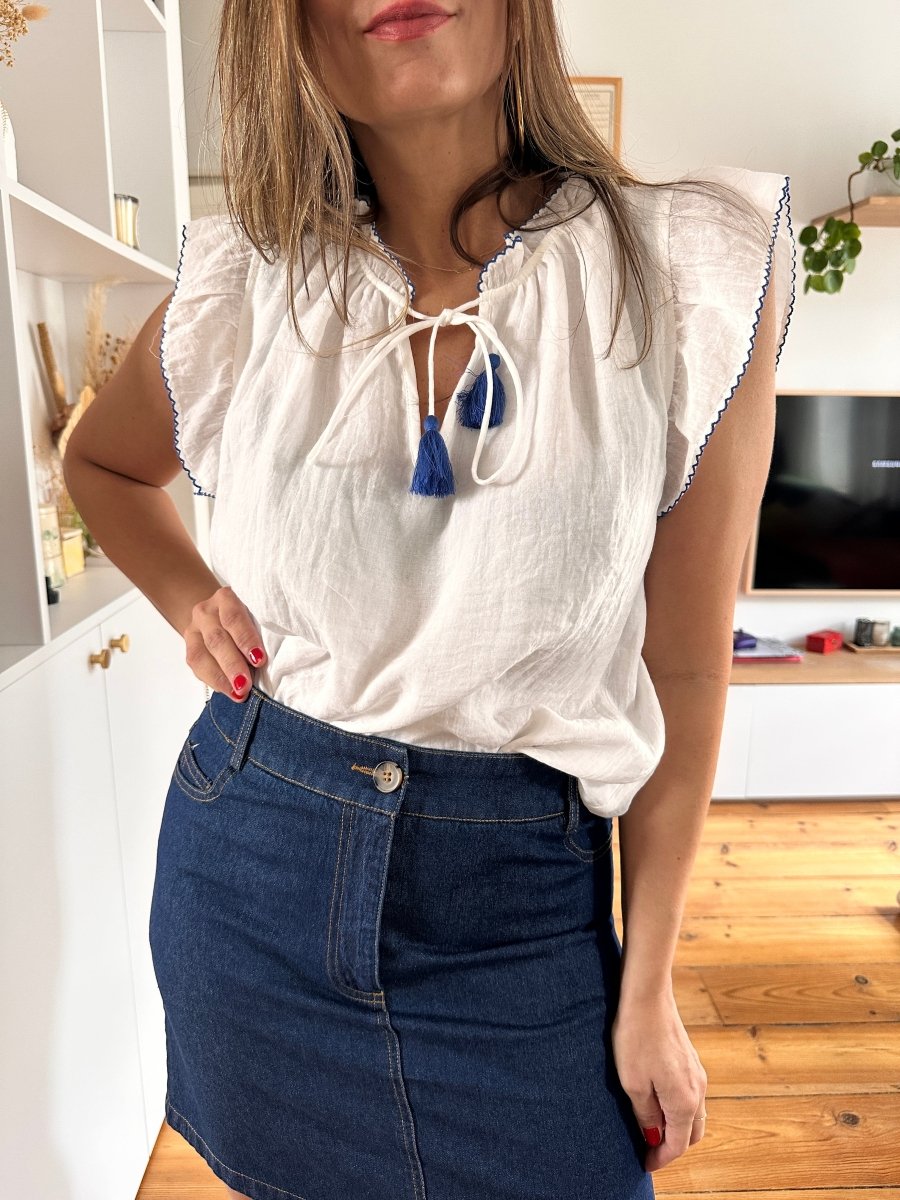 Jupe Mathilde JEANS - YCOO Jupe