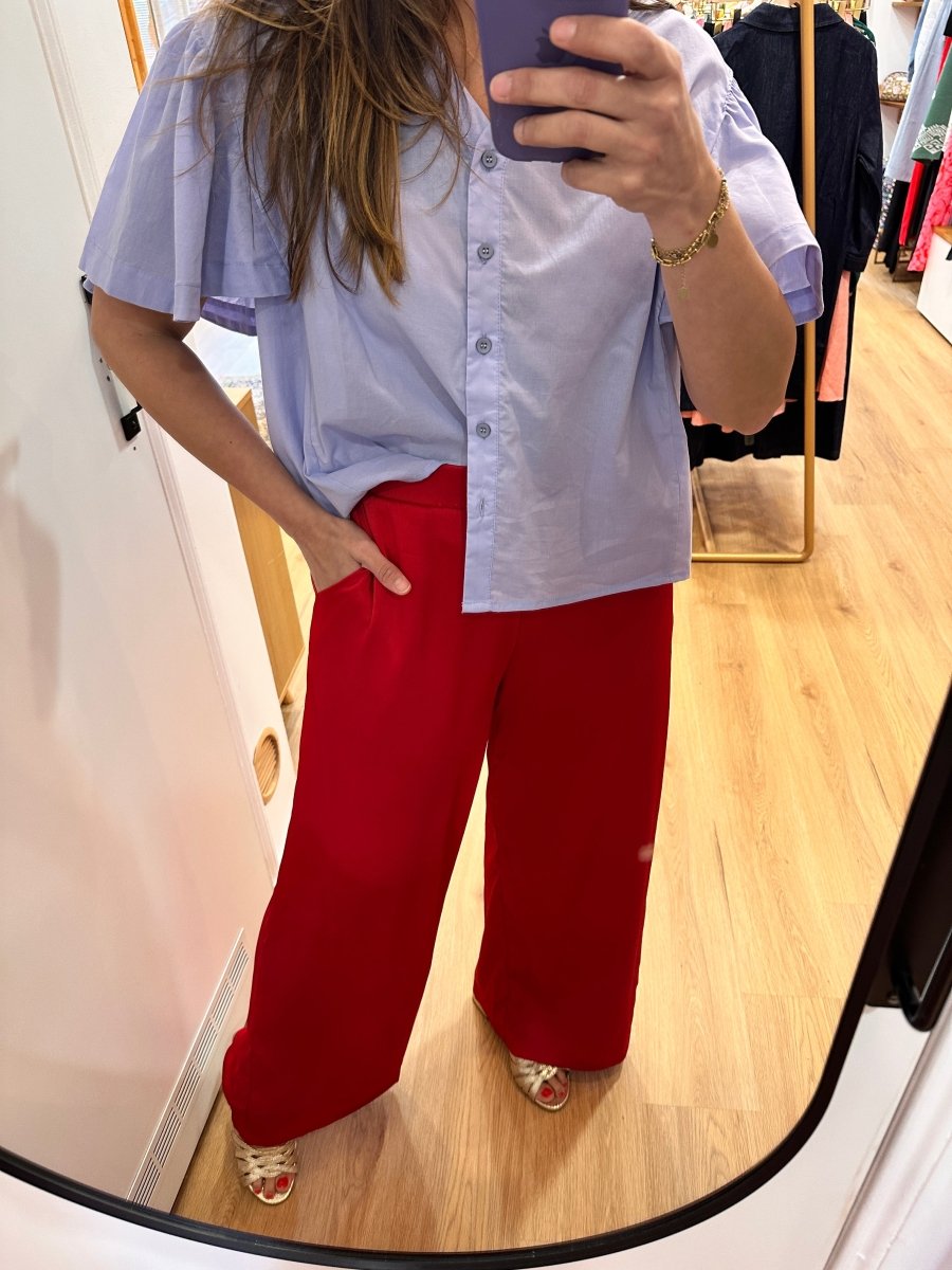 Pantalon Deniso ROUGE - ATELIER EVENE Pantalon