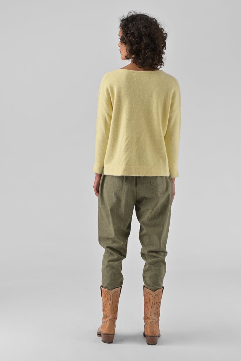 PANTALON LOLA KAKI - ORFEO PANTALON