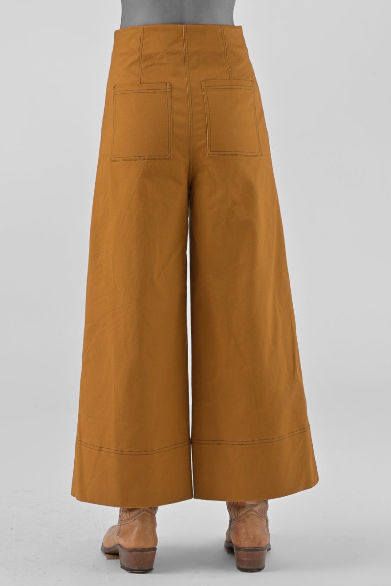 PANTALON OLIVIE CAMEL - ORFEO PANTALON