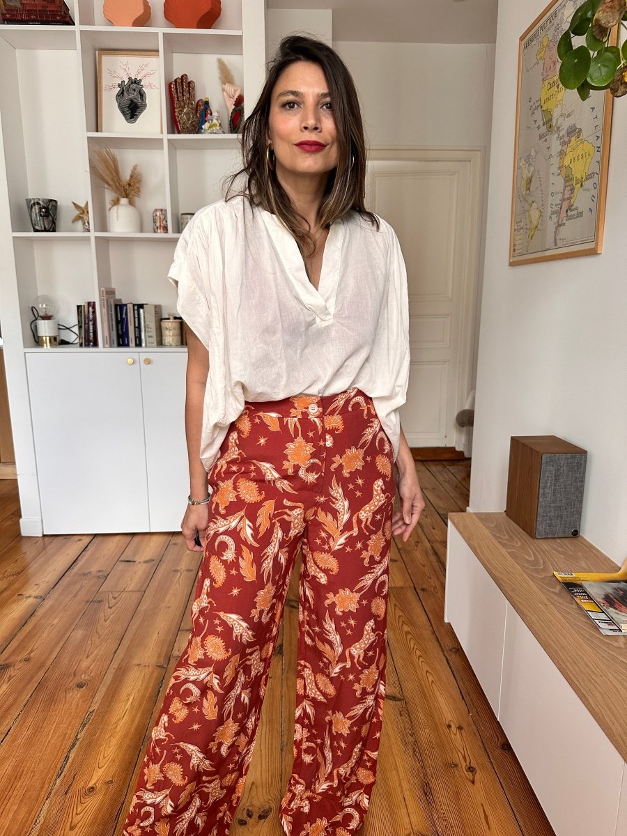 Pantalon Percy TERRACOTA - ANGE Pantalon