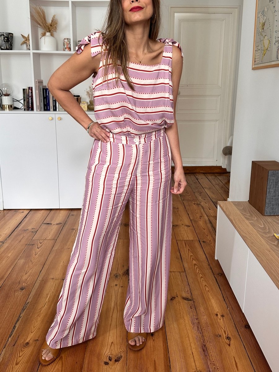 Pantalon Percy LILAS - ANGE Pantalon