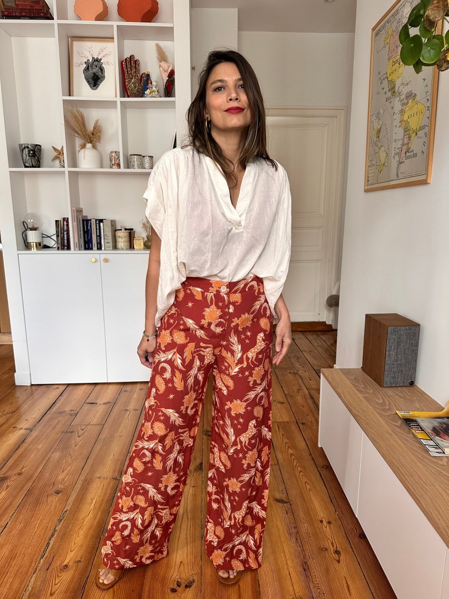 Pantalon Percy TERRACOTA - ANGE Pantalon