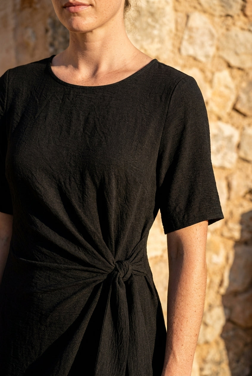 ROBE CATALINA NOIR - RUE DES ABBESSES Robe
