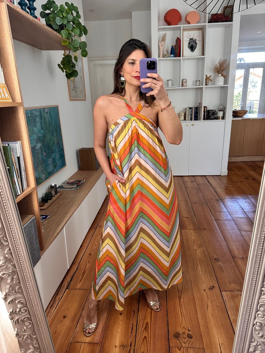 Robe Corinne MULTICO - THE KORNER Robe