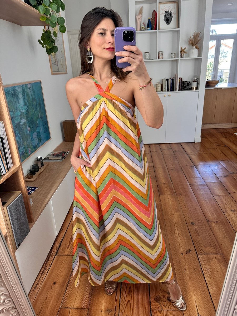 Robe Corinne MULTICO - THE KORNER Robe