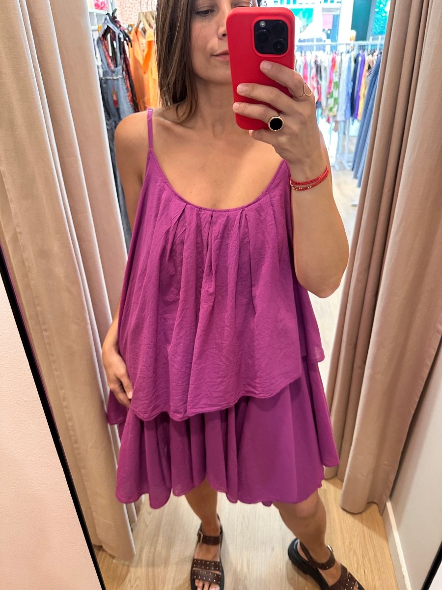 Robe Laure VIOLET - L’ESSENTIEL Robe