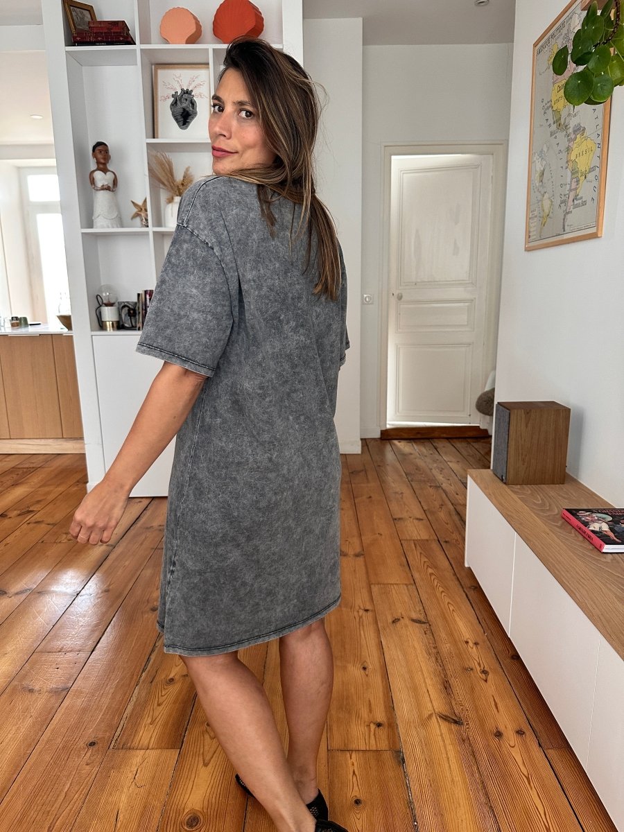 Robe Paris NOIR - ARTY BLUSH Robe