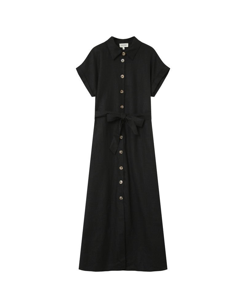 Robe Prudence NOIR - GRACE ET MILA Robe